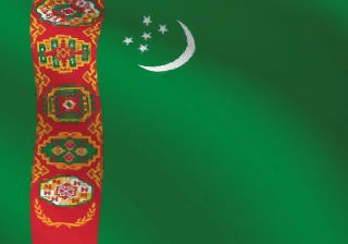Turkmenistan flag